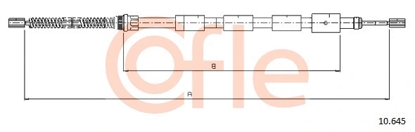 Cable Pull, parking brake (92.10.645)