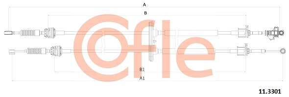 Cable Pull, manual transmission (11.3301)