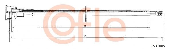 Speedometer Cable (S31005)
