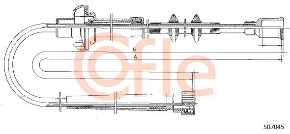 Speedometer Cable (S07045)