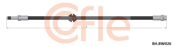 Brake Hose (92.BH.BW026)