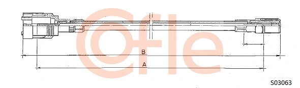 Speedometer Cable (S03063)