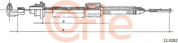 Accelerator Cable (11.0282)