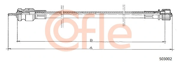 Speedometer Cable (S03002)