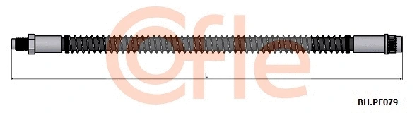Brake Hose (92.BH.PE079)
