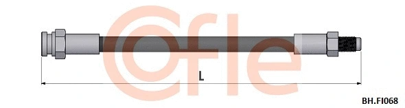 Brake Hose (92.BH.FI068)