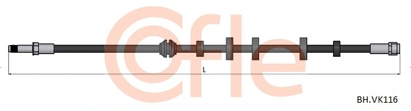 Brake Hose (92.BH.VK116)