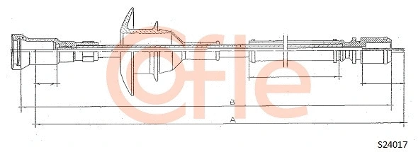Speedometer Cable (S24017)