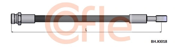 Brake Hose (92.BH.KI018)