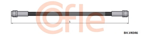 Brake Hose (92.BH.VK046)