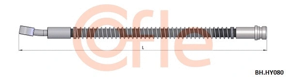 Brake Hose (92.BH.HY080)