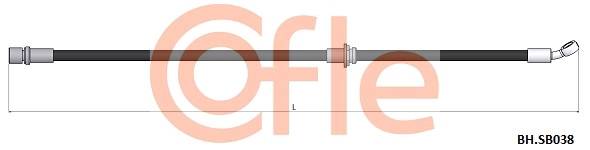 Brake Hose (92.BH.SB038)