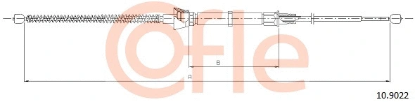 Cable Pull, parking brake (10.9022)