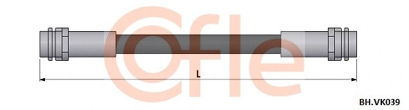 Brake Hose (92.BH.VK039)