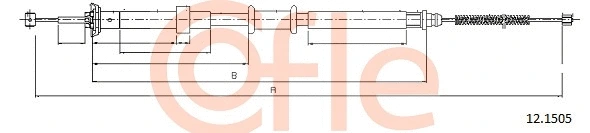 Cable Pull, parking brake (12.1505)