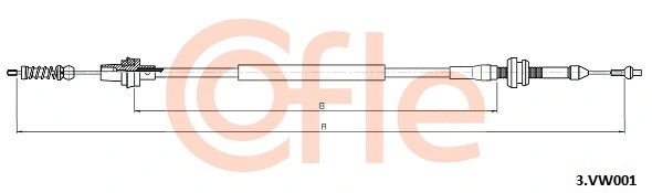 Accelerator Cable (92.3.VK001)