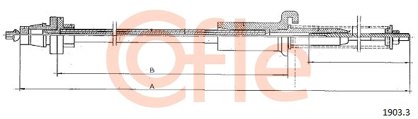 Accelerator Cable (92.1903.3)