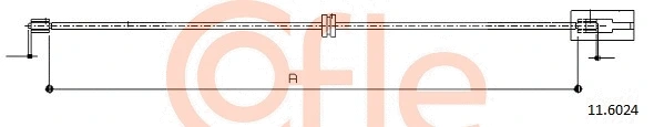 Cable Pull, parking brake (11.6024)