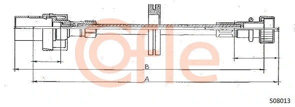Speedometer Cable (92.S08013)