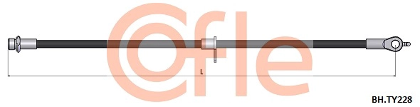 Brake Hose (92.BH.TY228)
