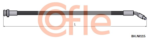 Brake Hose (92.BH.NI115)