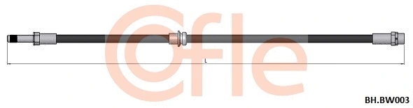Brake Hose (92.BH.BW003)