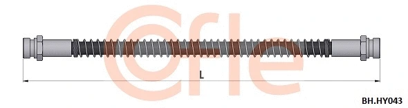 Brake Hose (92.BH.HY043)