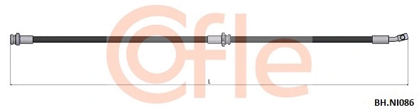 Brake Hose (92.BH.NI086)