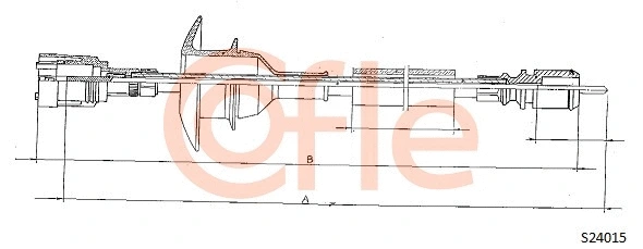 Speedometer Cable (92.S24015)