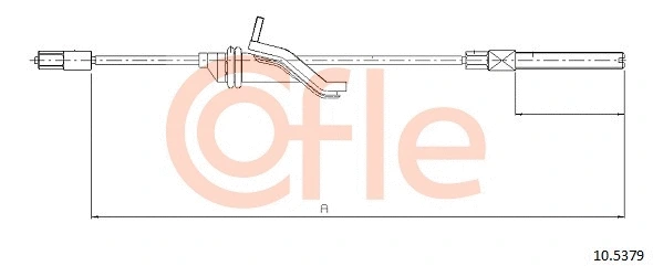 Cable Pull, parking brake (10.5379)