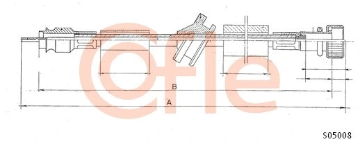 Speedometer Cable (S05008)