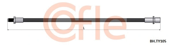 Brake Hose (92.BH.TY105)