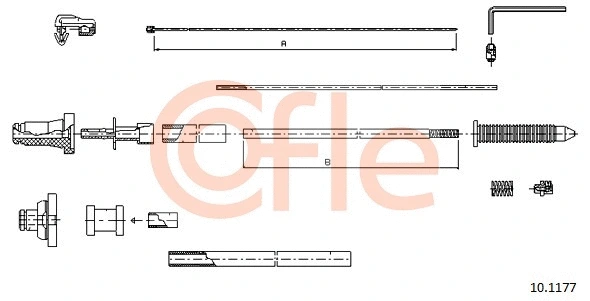 Accelerator Cable (10.1177)