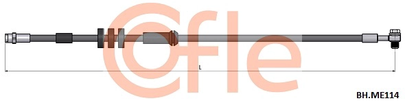 Brake Hose (92.BH.ME114)