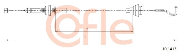 Accelerator Cable (10.1413)