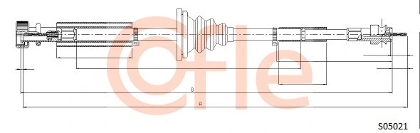 Speedometer Cable (92.S05021)