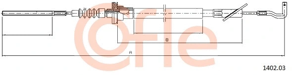 Cable Pull, clutch control (1402.03)