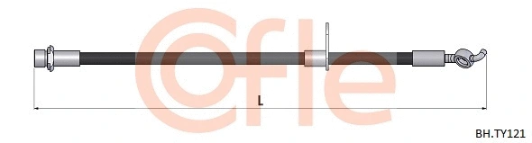 Brake Hose (92.BH.TY121)
