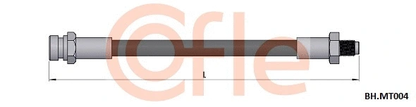 Brake Hose (92.BH.MT004)