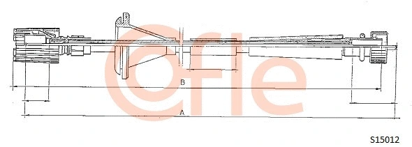 Speedometer Cable (S15012)