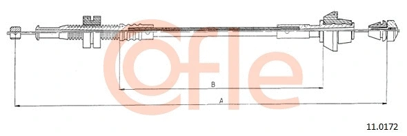 Accelerator Cable (92.11.0172)