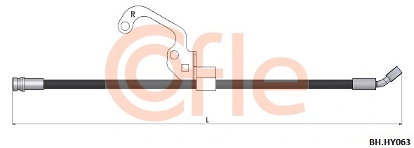 Brake Hose (92.BH.HY063)