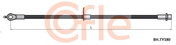 Brake Hose (92.BH.TY180)