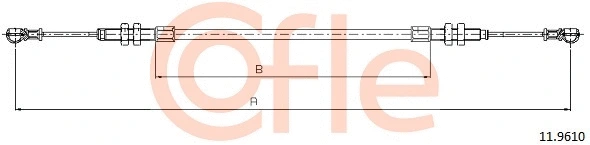 Accelerator Cable (11.9610)