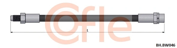 Brake Hose (92.BH.BW046)