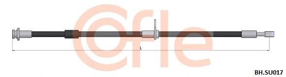 Brake Hose (92.BH.SU017)