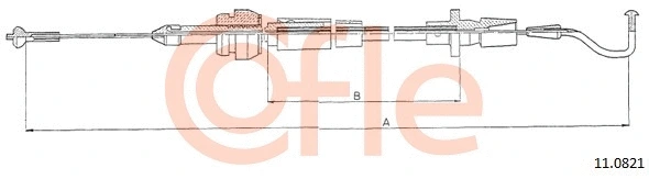 Accelerator Cable (11.0821)