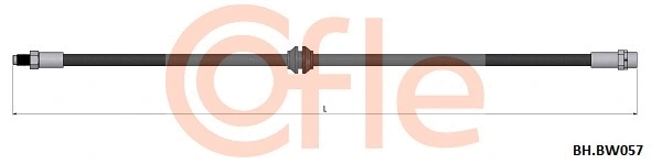 Brake Hose (92.BH.BW057)