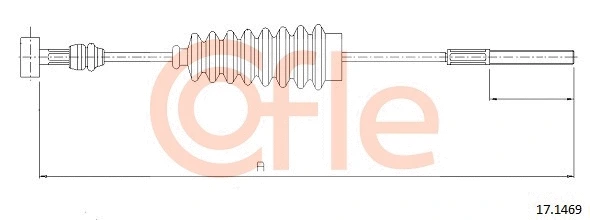 Cable Pull, parking brake (17.1469)