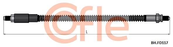 Brake Hose (92.BH.FD117)